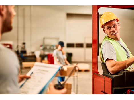 Treinamento de Operadores de Empilhadeira em Moema