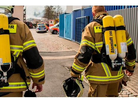 Treinamento de Brigada de Incêndio no Cambuci